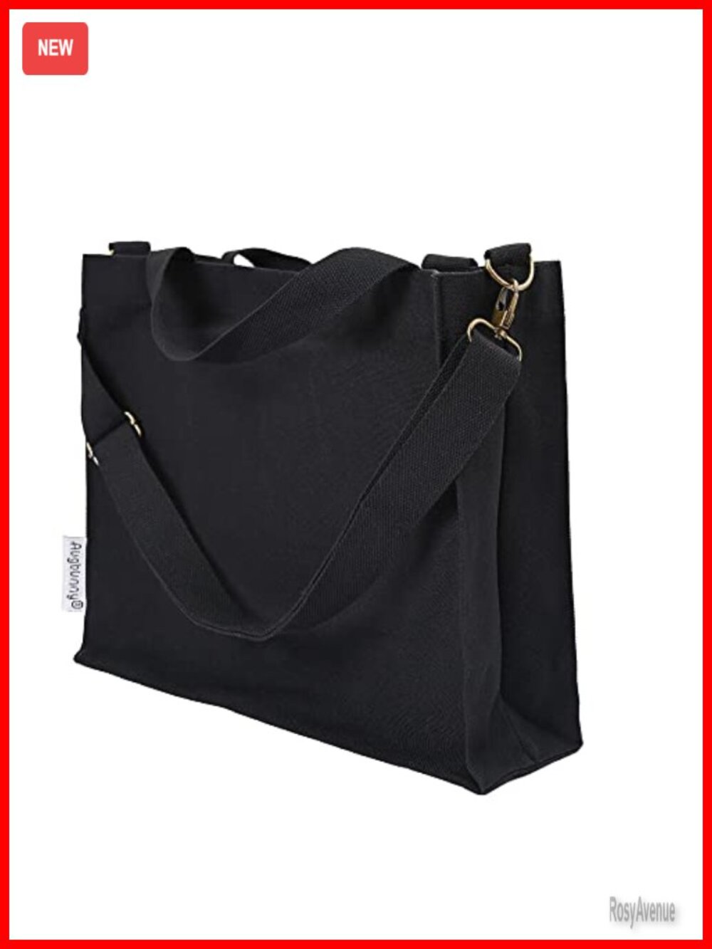 Heavy Duty Canvas Extra Large Shoulder Crossbody Bag Grocery Beach Tote
